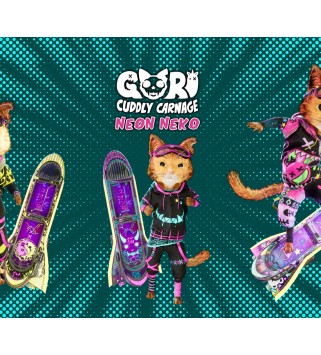 Gori: Cuddly Carnage - Neon Neko Skin Pack DLC Steam Key GLOBAL